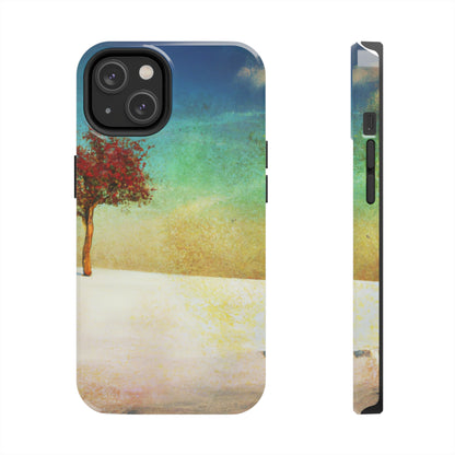 "Alone in the Snowy Meadow" - The Alien Tough Phone Cases