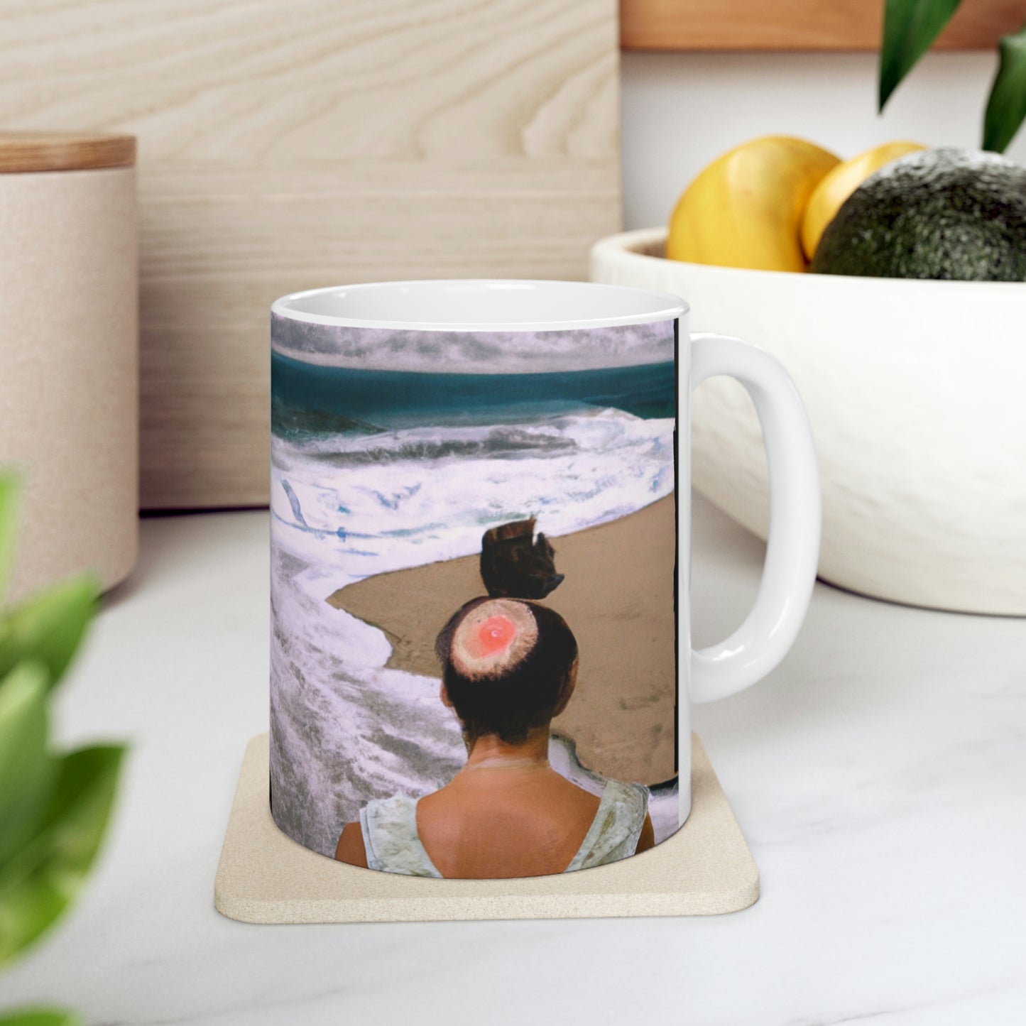 Sea-Swept Romance - The Alien Taza de cerámica 11 oz