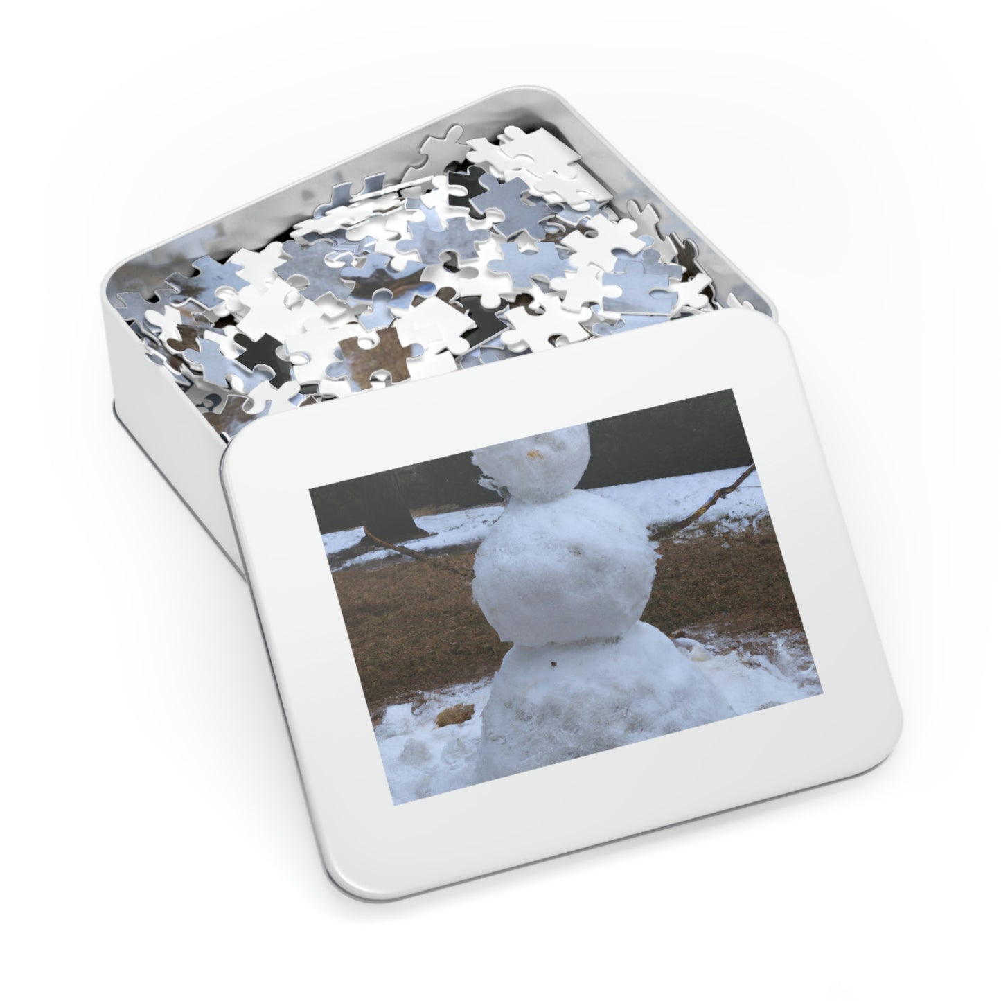 "The Frosty Snowcone Snowman" - The Alien Jigsaw Puzzle