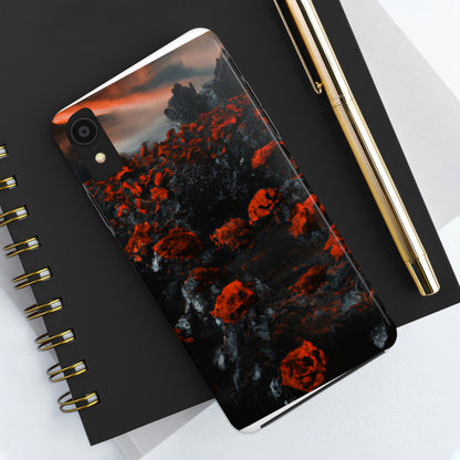 "Inferno der Blüten" - Die Alien Tough Phone Cases