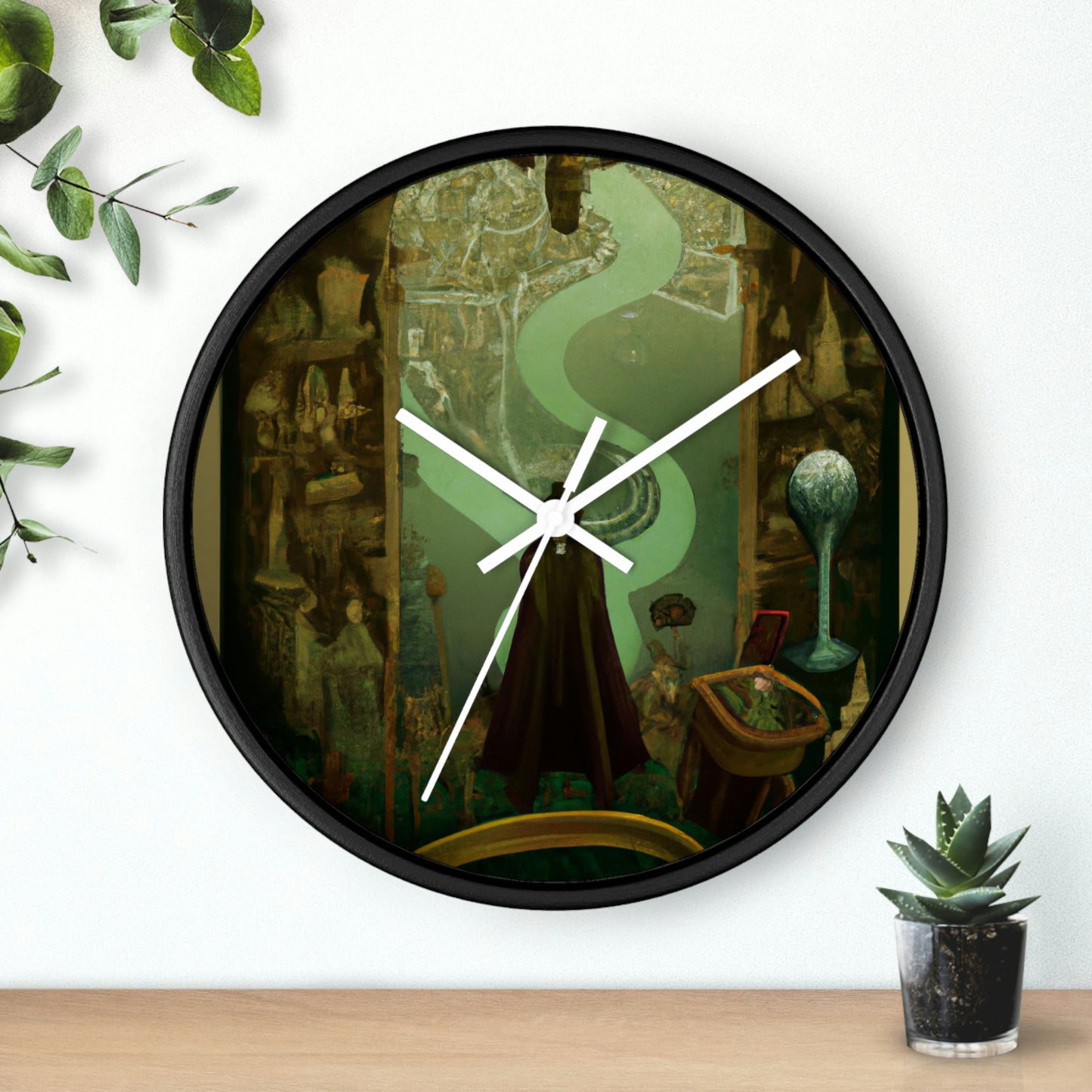 The Curse of the Golden Kingdom - The Alien Wall Clock