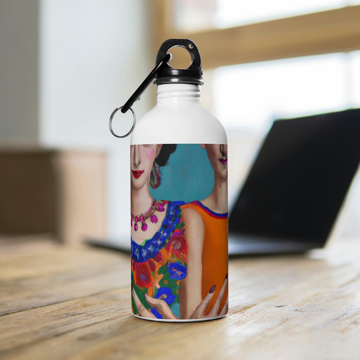 "A Thousand Miles Apart, Yet Still Connected" - The Alien Stainless Steel Water Bottle