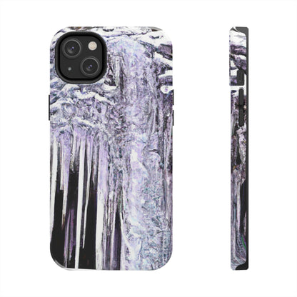 "Frost-Tipped Falls of Glistening Grief" - The Alien Tough Phone Cases