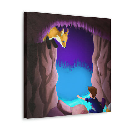 El zorro en la caverna - The Alien Canva