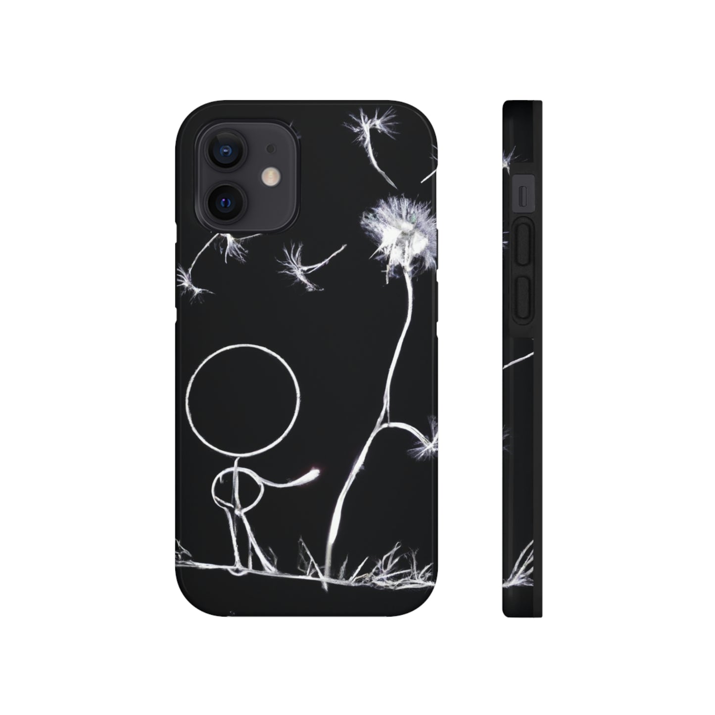 "A Dandelion Flicker in the Midnight Breeze" - The Alien Tough Phone Cases