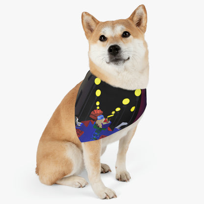 "Alley Star Juggler" - The Alien Pet Bandana Collar