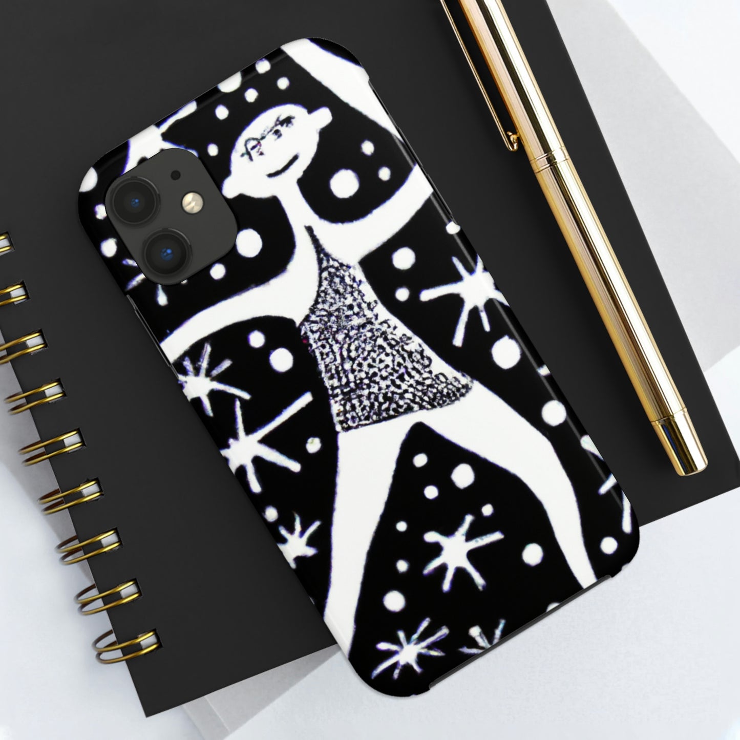 „Dancing Among the Galactic Light“ – The Alien Tough Phone Cases