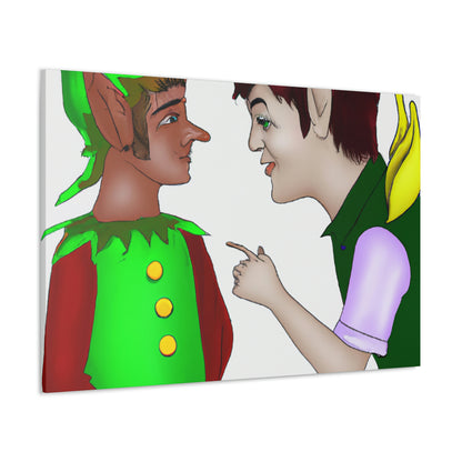 "The Elf and the Rogue's Bonding" - The Alien Canva