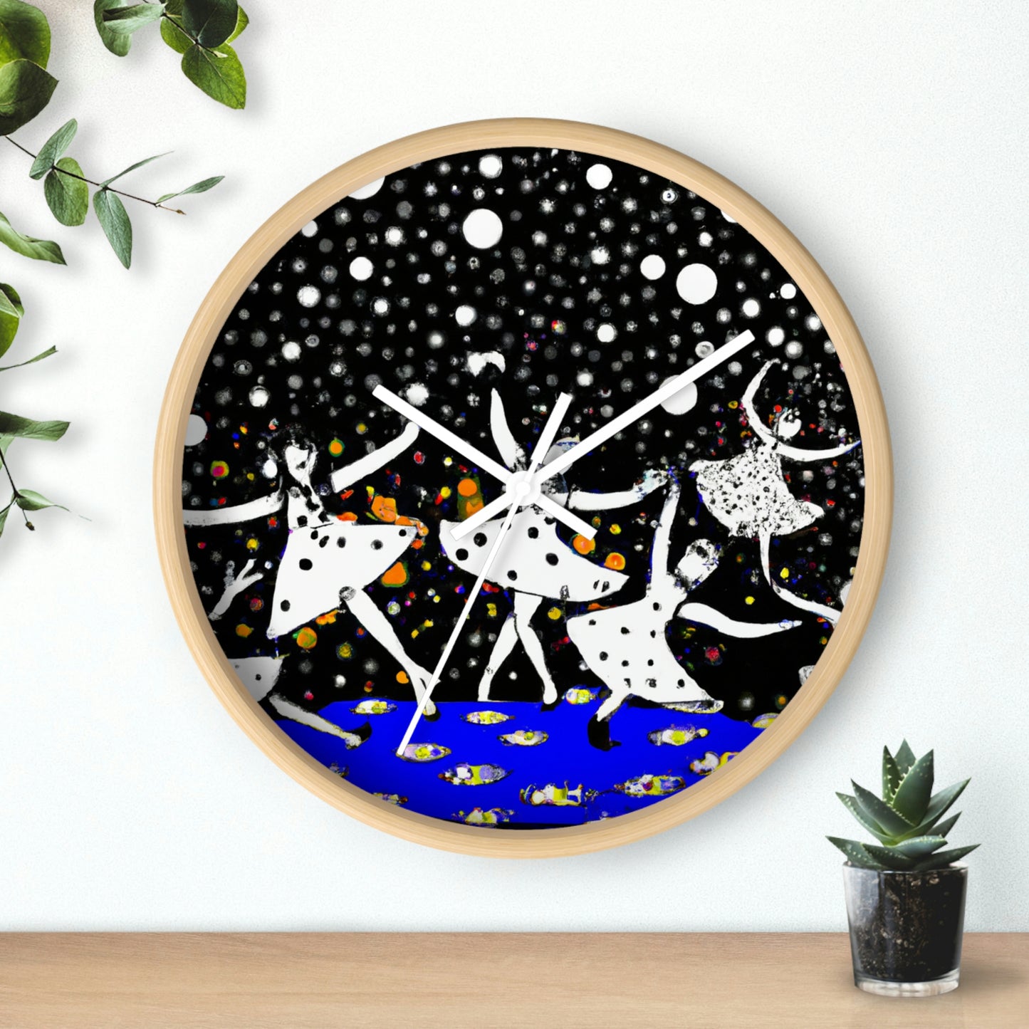 Twinkling Starlight Dance of the Fairies - El reloj de pared alienígena