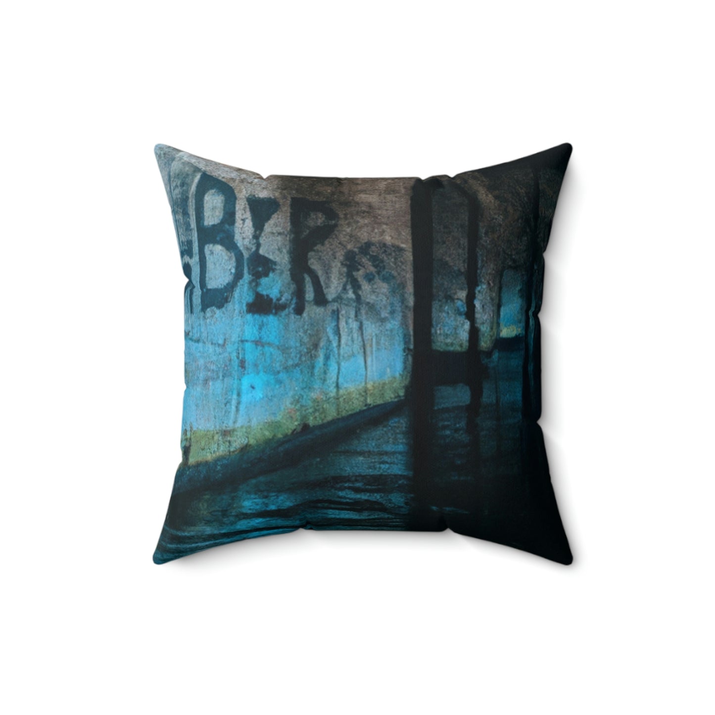 "Diving the Ruins of the Lost Underwater City" - The Alien Square Pillow