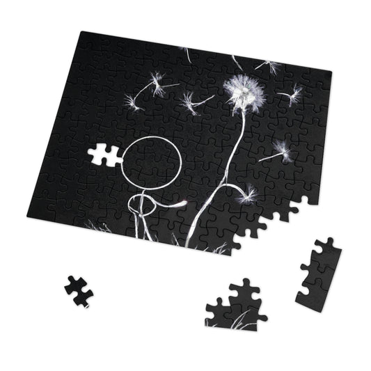 "A Dandelion Flicker in the Midnight Breeze" - The Alien Jigsaw Puzzle
