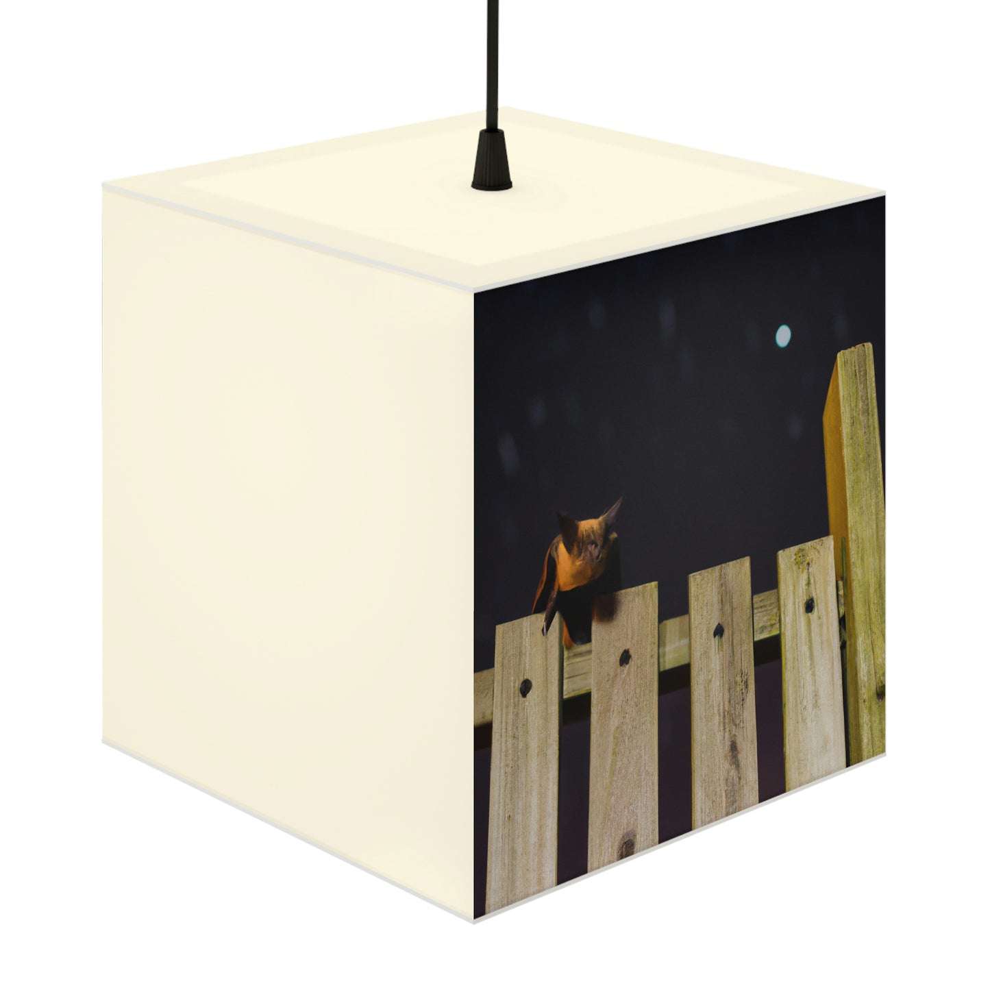 "A Silent Observer" - Die Alien Light Cube Lampe