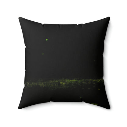 "A Thousand Fireflies in the Night Sky" - The Alien Square Pillow