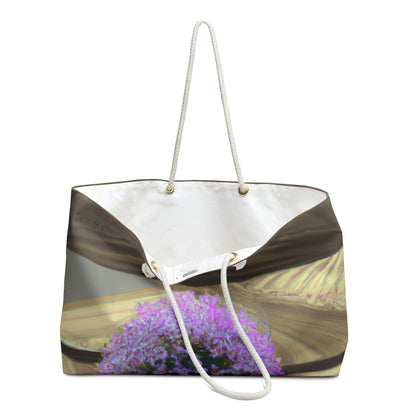 "A Blooming Miracle: Beauty in Chaos" - The Alien Weekender Bag