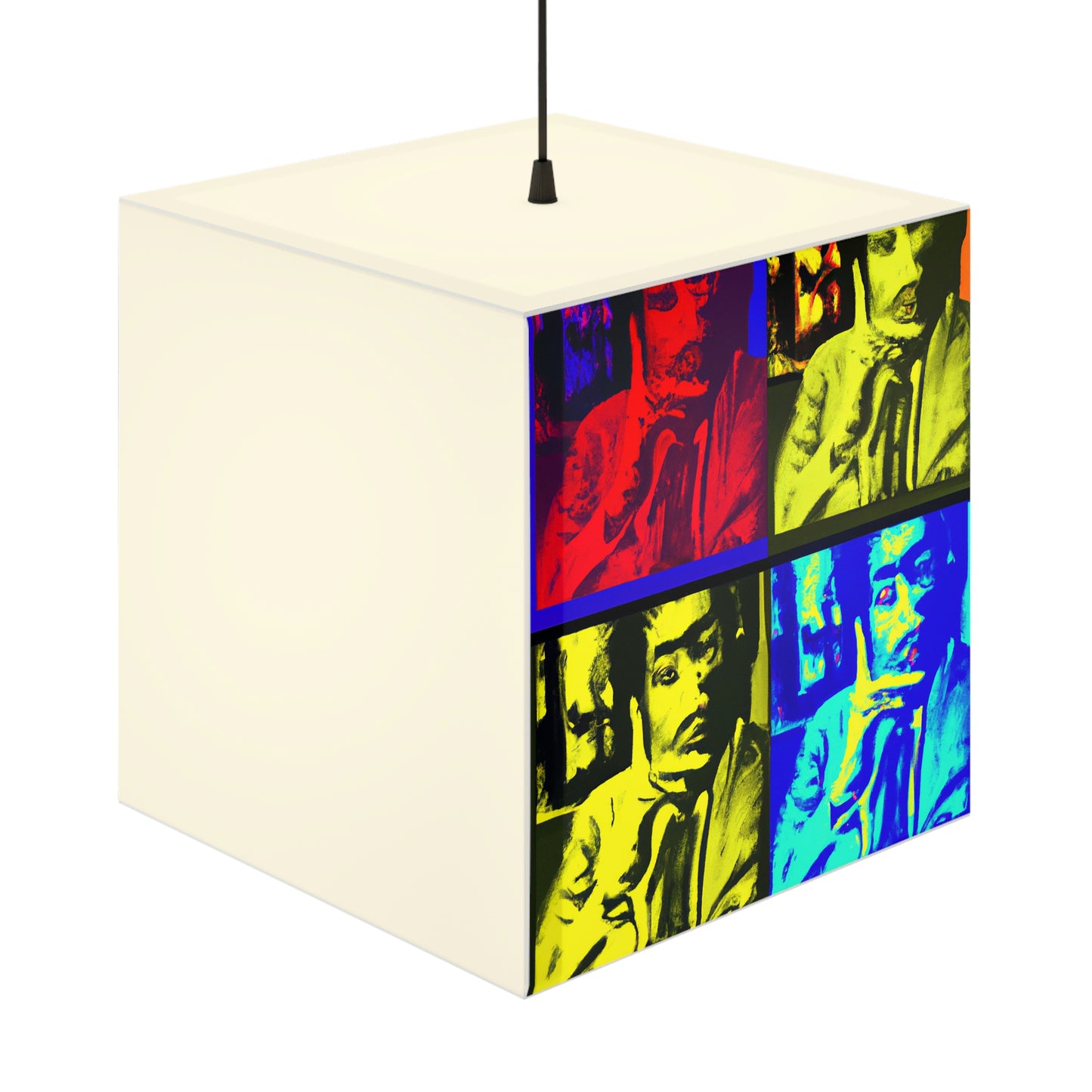 "Clearing the Mist of Uncertainty" - Die Alien Light Cube Lampe