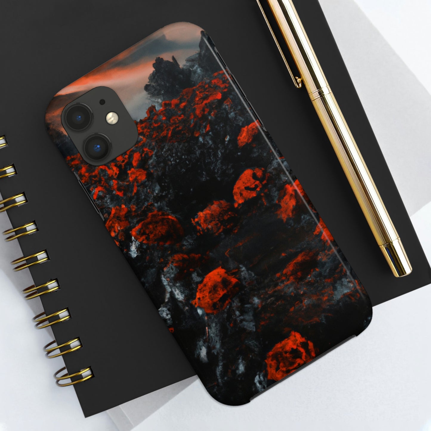 "Inferno der Blüten" - Die Alien Tough Phone Cases