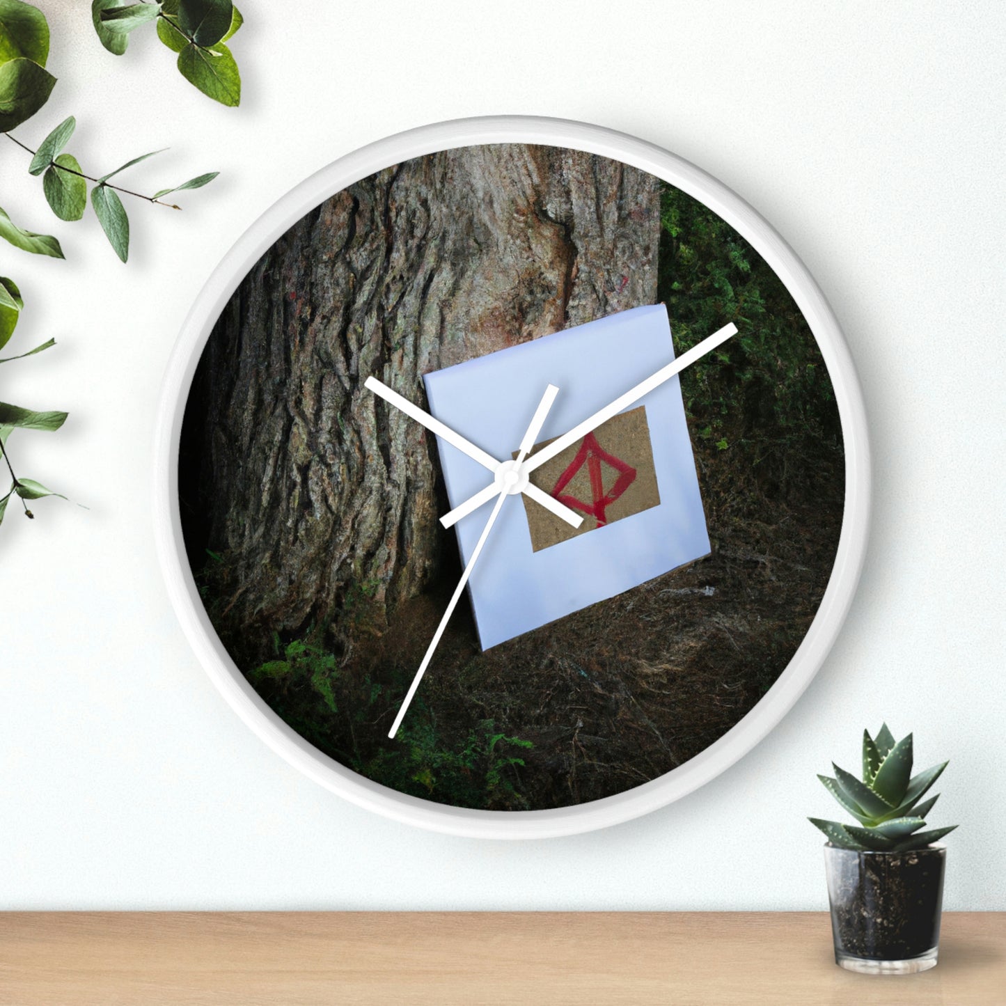 "The Secret Art of the Tree" - The Alien Wall Clock