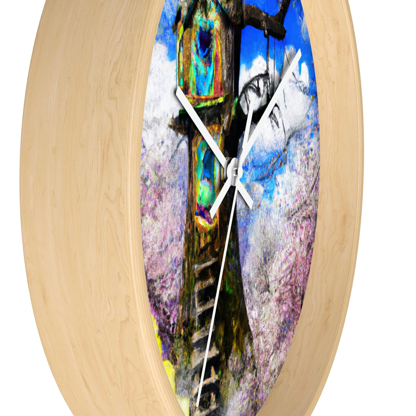 "Forgotten Secrets of the Springtime Forest" - The Alien Wall Clock