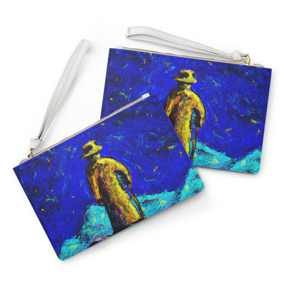 "Lone Mage on the Frozen Summit" - The Alien Clutch Bag