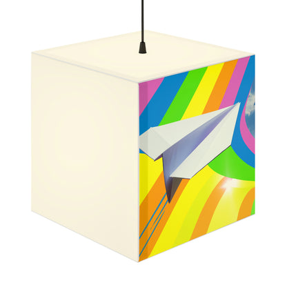 "A Flight of Color" - The Alien Light Cube Lamp