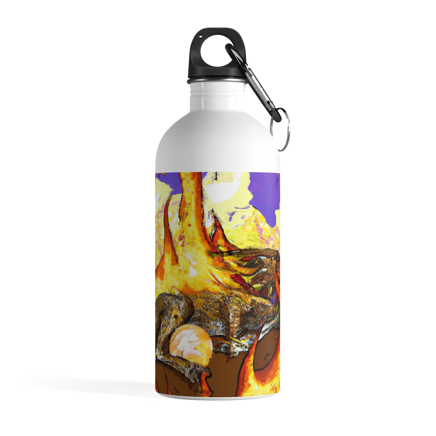 "A Slumbering Dragon in an Infernal Embrace" - The Alien Stainless Steel Water Bottle