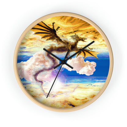 "A Heavenly Blaze with a Mystic Dragon" - The Alien Wall Clock