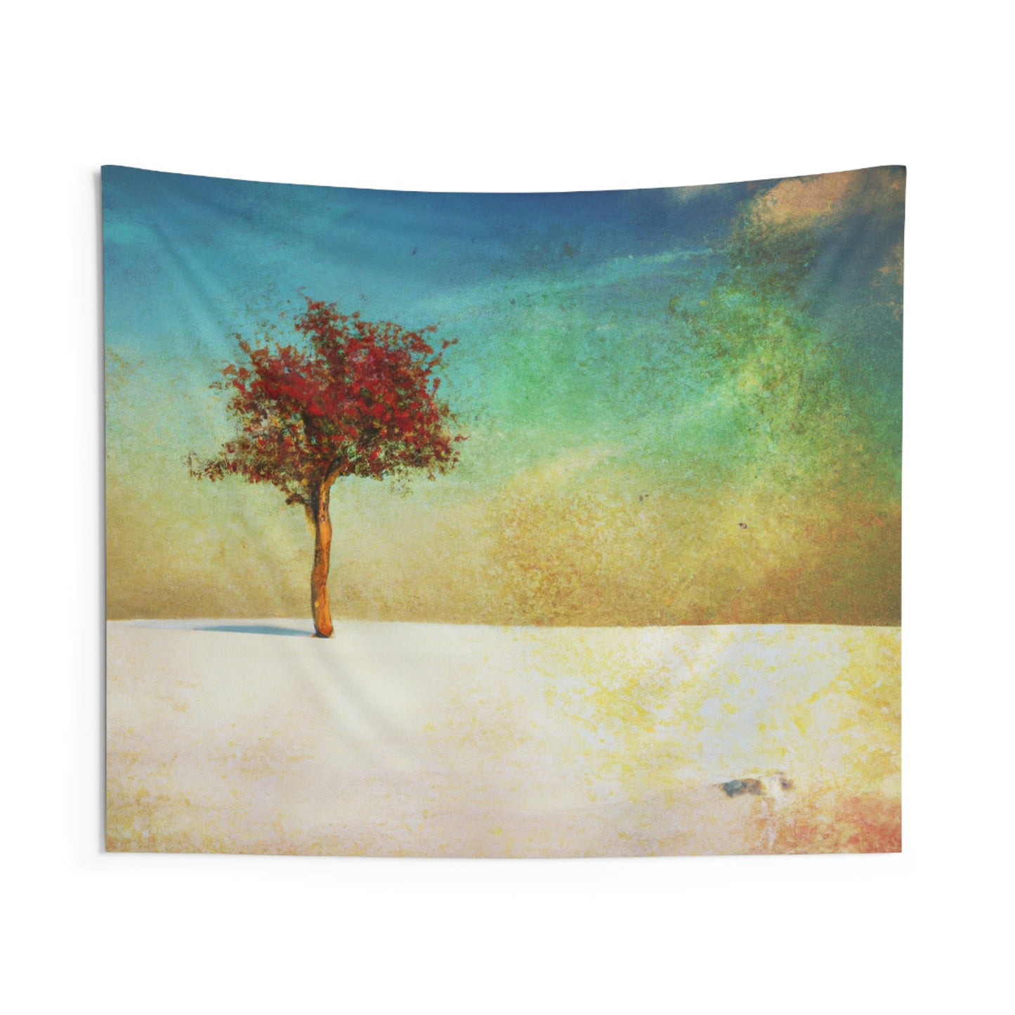 "Alone in the Snowy Meadow" - The Alien Wall Tapestries