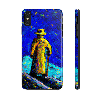 "Lone Mage on the Frozen Summit" - The Alien Tough Phone Cases