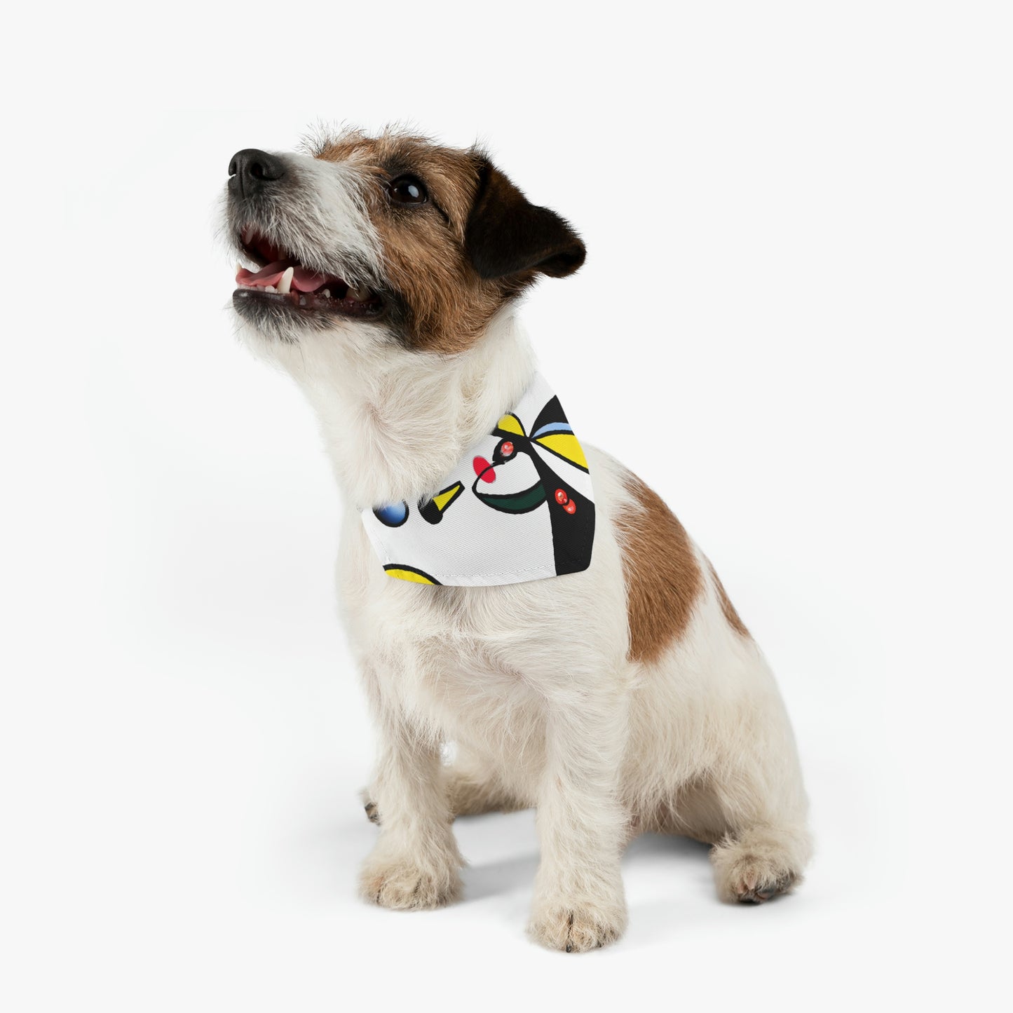 "La vida en la sombra de la muerte" - El collar de bandana para mascotas alienígenas