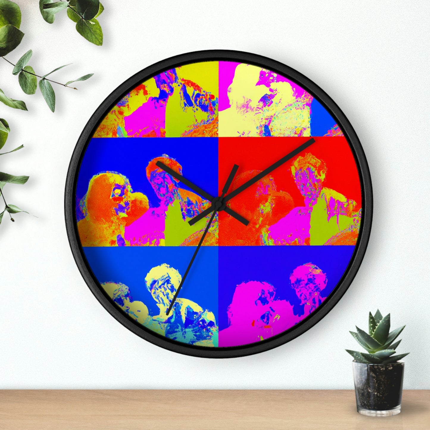 "A Unexpected Friendship Found." - The Alien Wall Clock