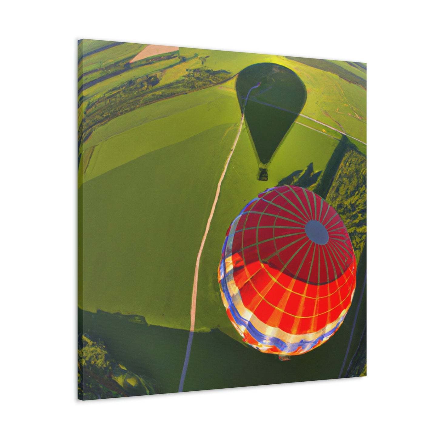 "A View From Above: Exploring the Globe in a Hot Air Balloon" - The Alien Canva