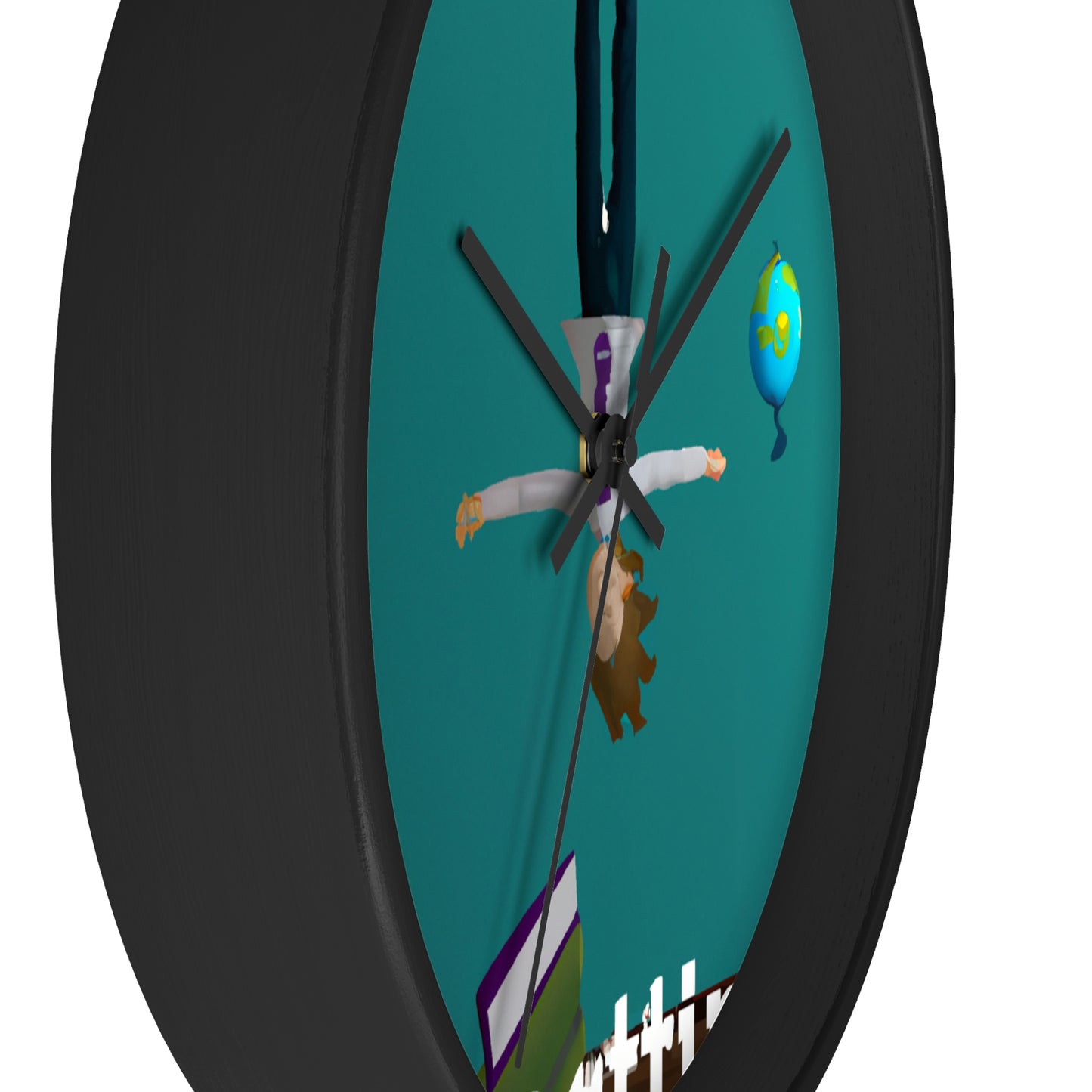 "Creating a World without Gravity" - The Alien Wall Clock