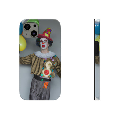 "Clowning Around with Balloons" - The Alien Tough Phone Cases