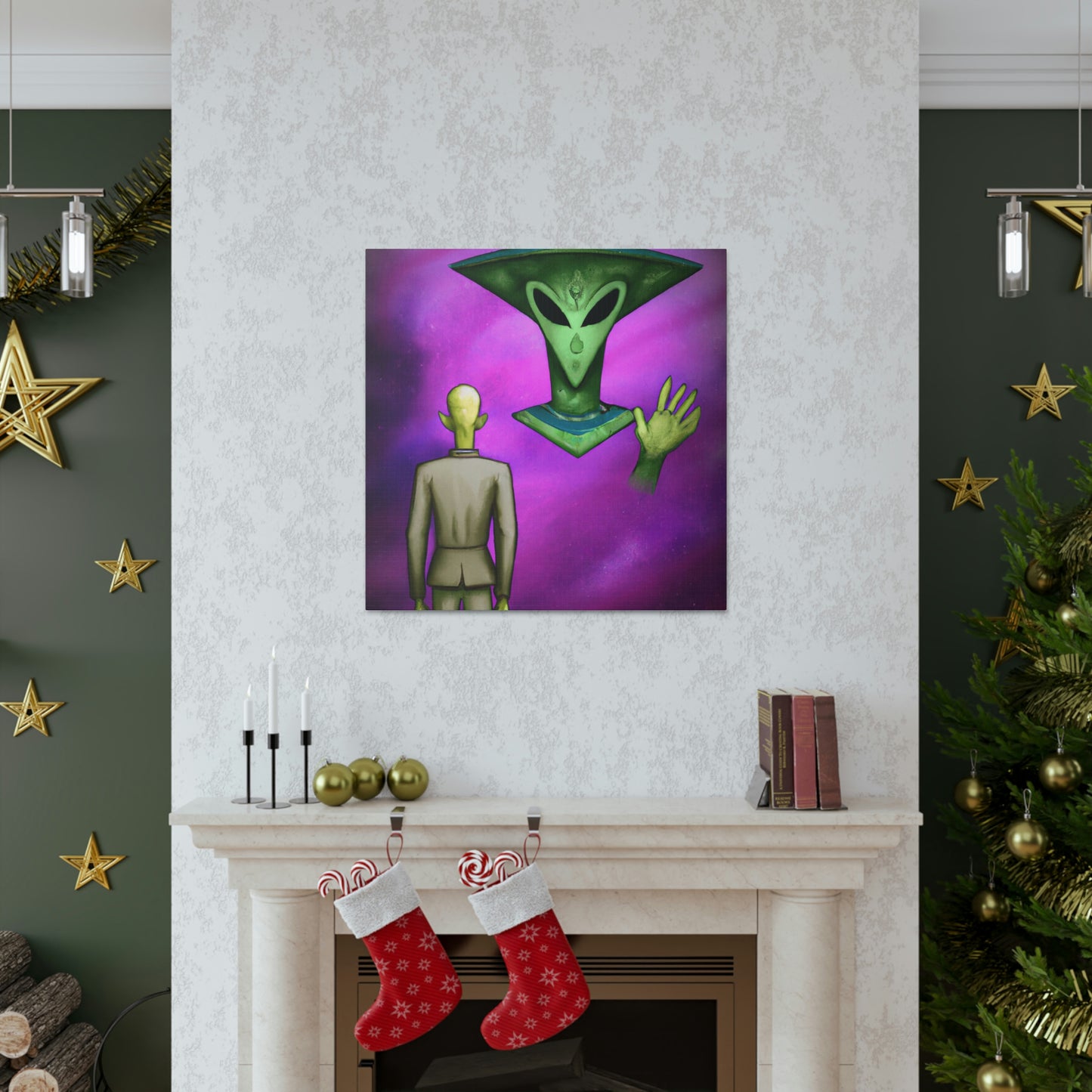 "Outsmarting the Alien Tyrant" - The Alien Canva