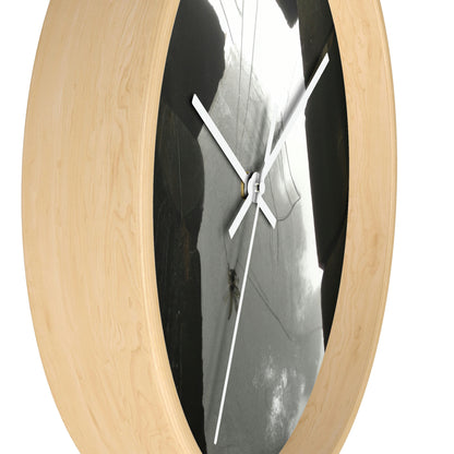 "Ghostly Cobwebs in the Ruins" - The Alien Wall Clock