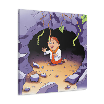 "La cueva misteriosa del pequeño Billy" - The Alien Canva