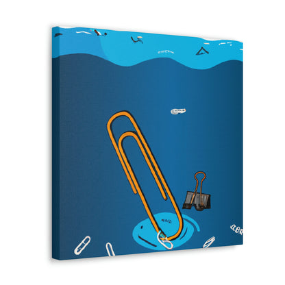 "A Paperclip Against the Tide: Escaping a Sinking Submarine" - The Alien Canva