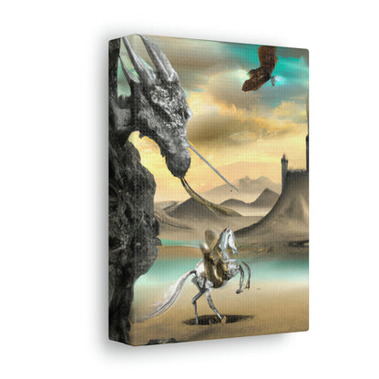 Der Ritter und der Thron des Drachen - The Alien Canva