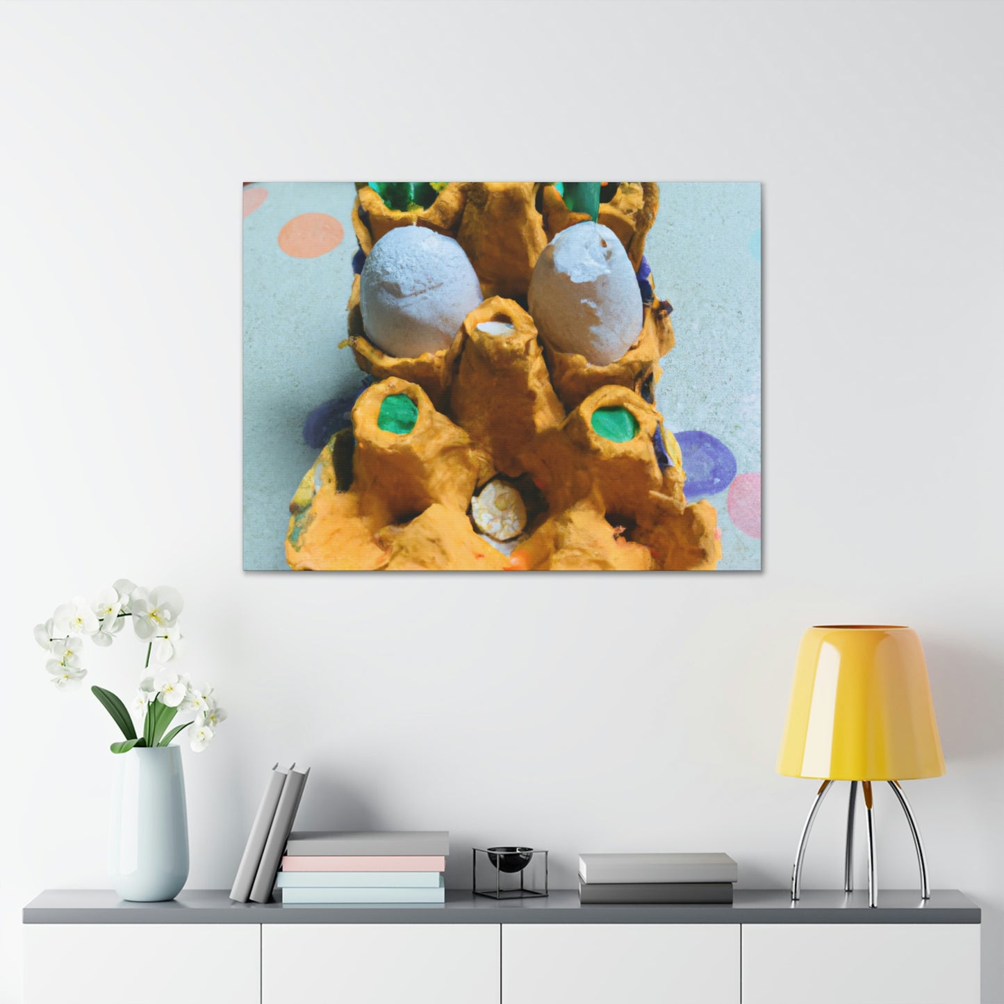 "KITCHEN CREATIONS: Crafting with Kitchen Items" - Canvas