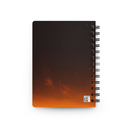 "Heavenly Blaze" - The Alien Spiral Bound Journal