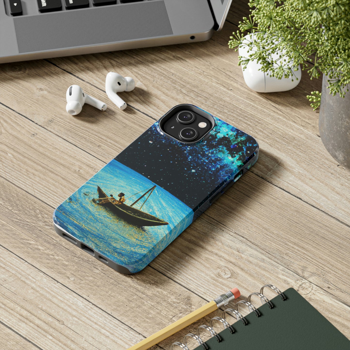 "Eine Reise des Sternenlichts". - Die Alien Tough Phone Cases