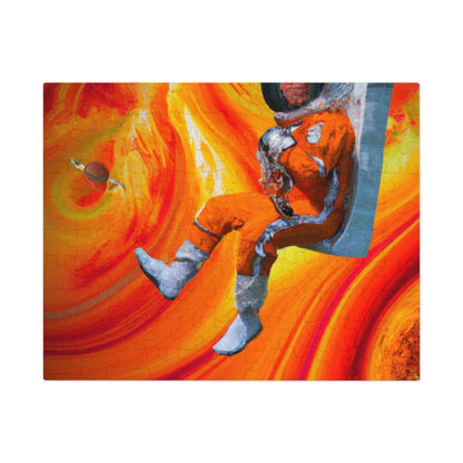 "Reise in die Burning Orange Galaxy" - Das Alien-Puzzle