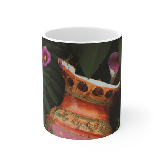 "A Garden in Ruins" - The Alien Ceramic Mug 11 oz