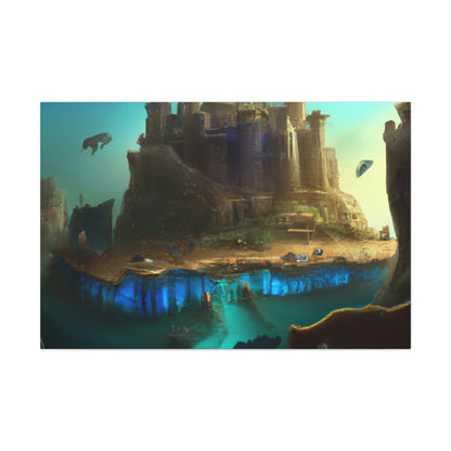 "The Hidden City Beneath the Sea" - The Alien Canva