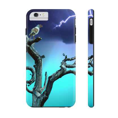 "Alleine gegen den Sturm" - Die Alien Tough Phone Cases