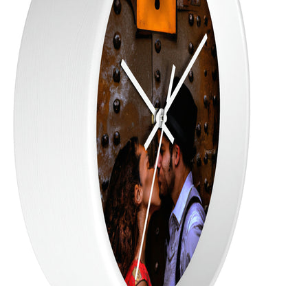 The Kissing Portal - The Alien Wall Clock