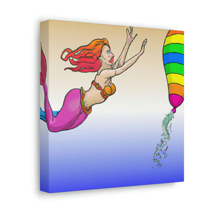 "The Mermaid's Rainbow Chase" - The Alien Canva