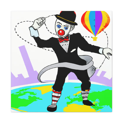 Die große Spionage-Clown-Kapriole - The Alien Canva