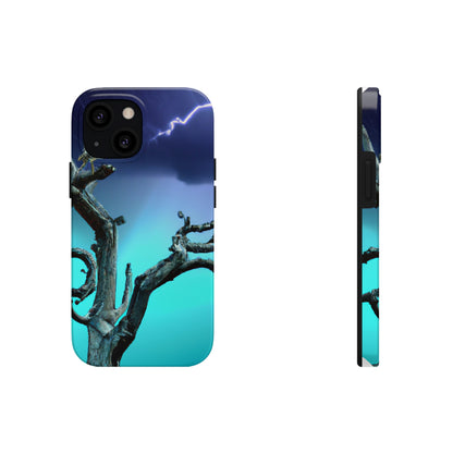 "Alleine gegen den Sturm" - Die Alien Tough Phone Cases