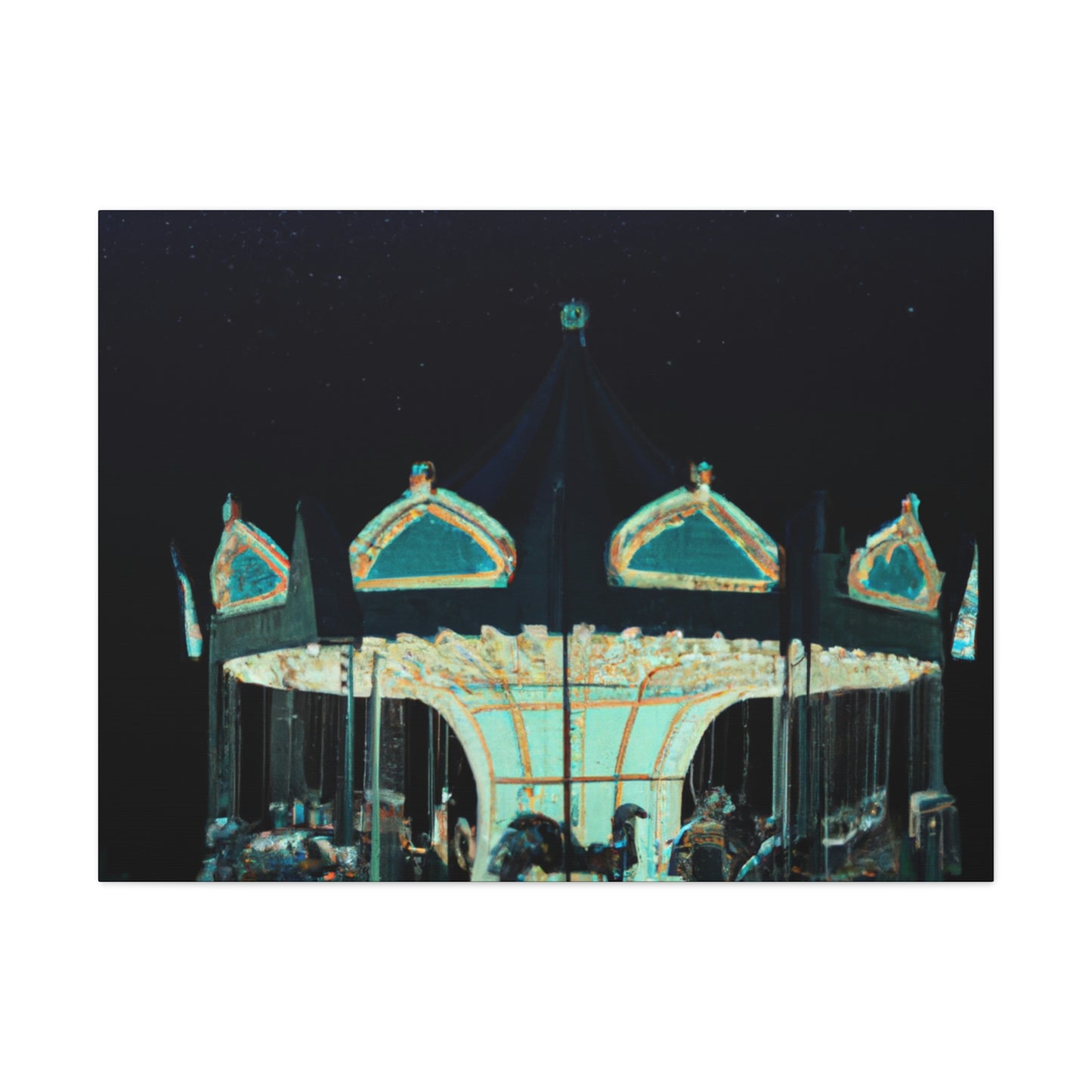 "A Lonesome Carousel Under Shining Stars" - The Alien Canva